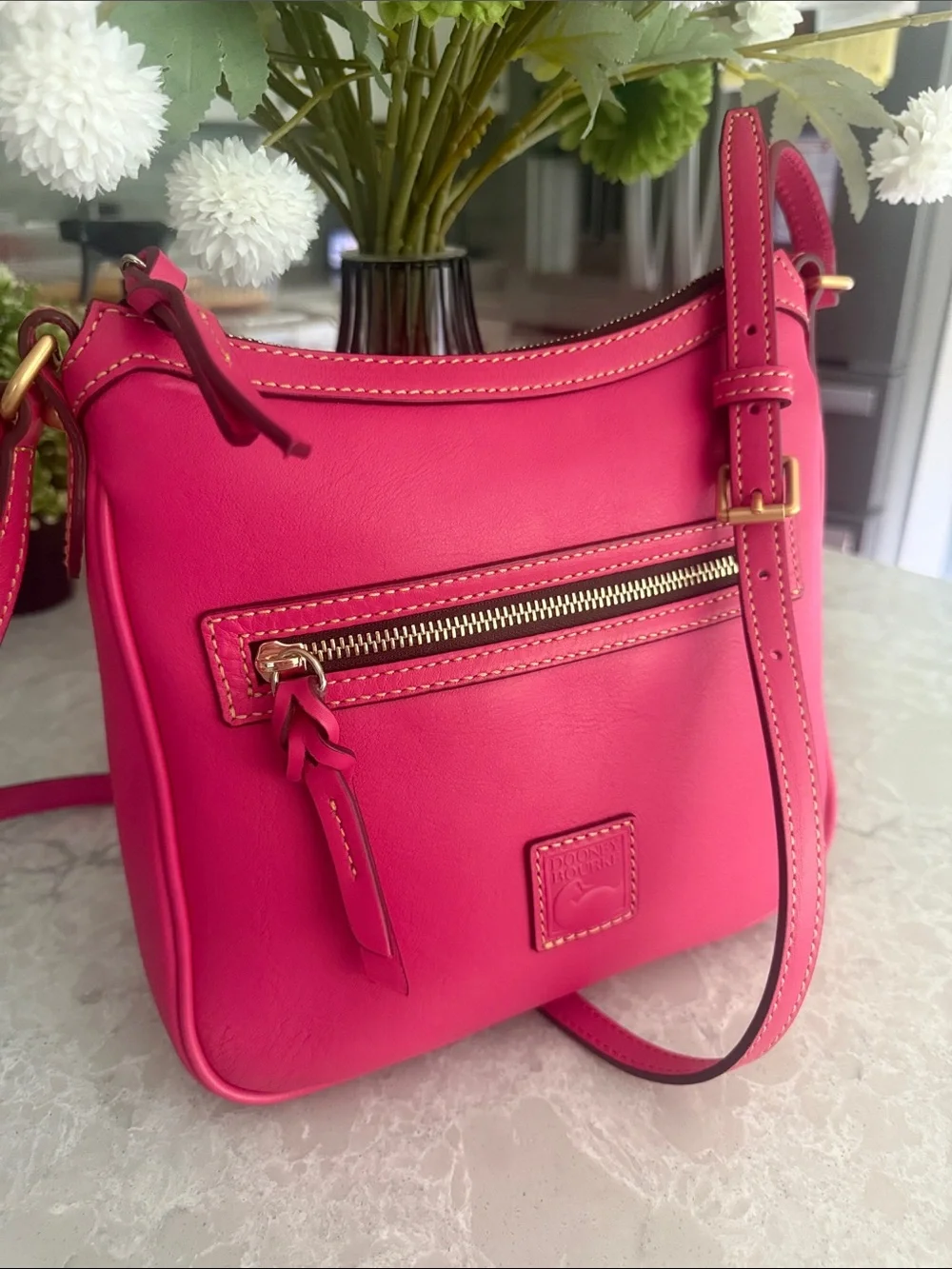 Dooney & Bourke Florentine pocket Crossbody Bag - Picture 2 of 9